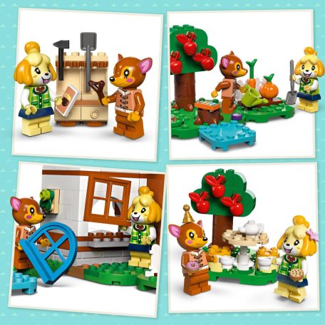 LEGO Animal Crossing 77049 Isabelle látogatóba megy