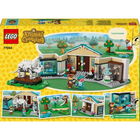 LEGO Animal Crossing 77056 Blathers múzeumi gyűjteménye