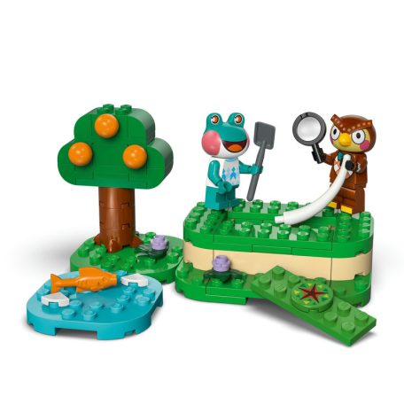 LEGO Animal Crossing 77056 Blathers múzeumi gyűjteménye