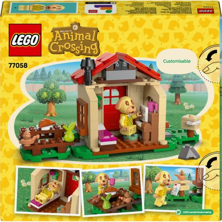 LEGO Animal Crossing 77058 Goldie otthonos házikója