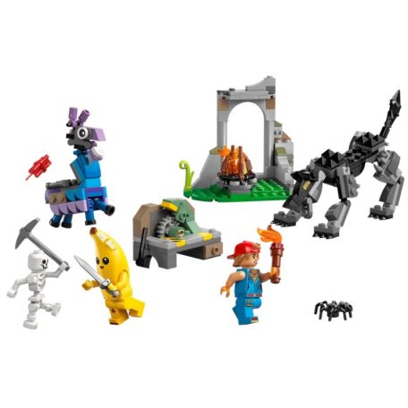 LEGO Fortnite 77075 Peely és Sparkplug táborhelye