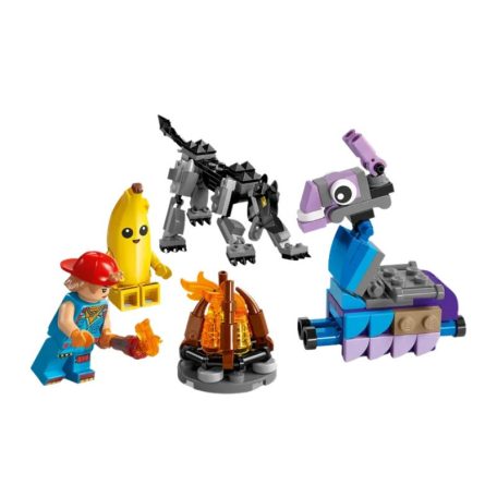 LEGO Fortnite 77075 Peely és Sparkplug táborhelye