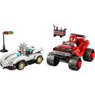 LEGO Sonic 77118 Silver autója Knuckles monster truckja ellen