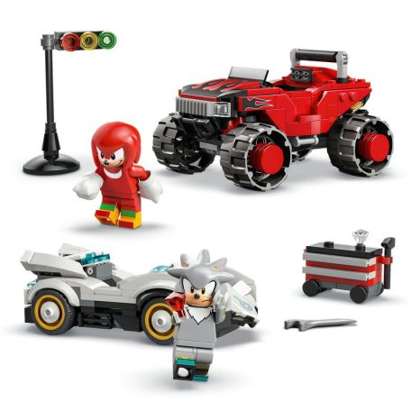 LEGO Sonic 77118 Silver autója Knuckles monster truckja ellen