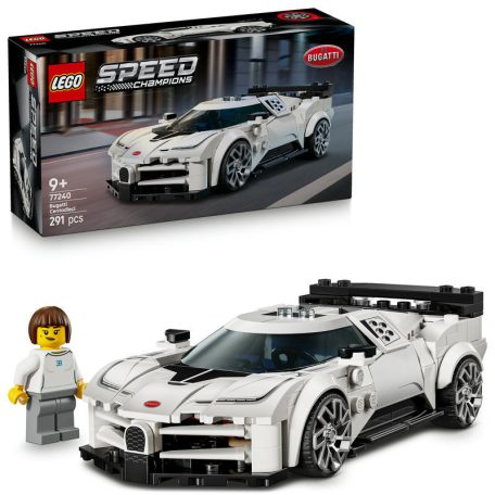 LEGO Speed Champions 77240 Bugatti Centodieci hiper sportautó