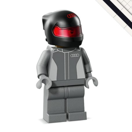 LEGO Speed Champions 77259 Audi Revolut F1 Team R26 versenyautó