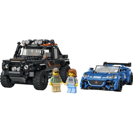 LEGO Speed Champions 77264 Jaguar Project 7 és Land Rover Defender