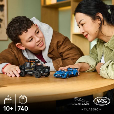 LEGO Speed Champions 77264 Jaguar Project 7 és Land Rover Defender
