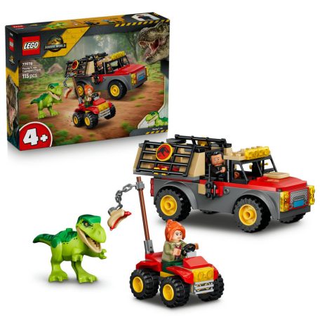 LEGO Jurassic World 77978 Fiatal T-Rexet szállító teherautó