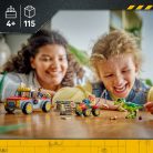 LEGO Jurassic World 77978 Fiatal T-Rexet szállító teherautó