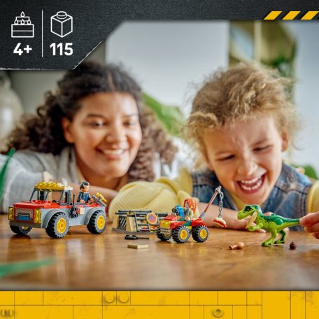 LEGO Jurassic World 77978 Fiatal T-Rexet szállító teherautó