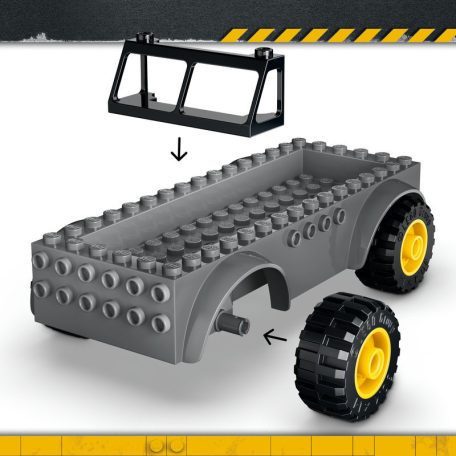 LEGO Jurassic World 77978 Fiatal T-Rexet szállító teherautó