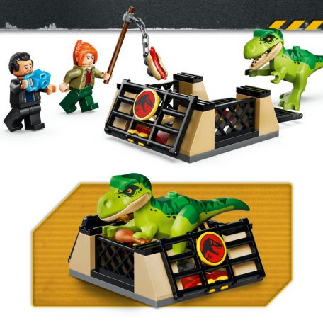 LEGO Jurassic World 77978 Fiatal T-Rexet szállító teherautó