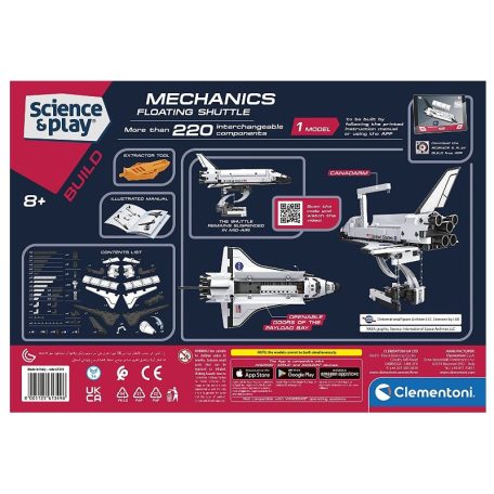 Clementoni 78801 Tudomány és játék - NASA űrsikló