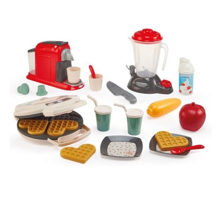Écoiffier 100% Chef - 21 részes reggeliző játékszett