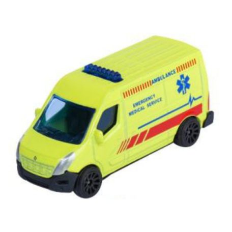 Majorette Ride Now - Ready for the Ride? Renault Master mentőautó (1:64)