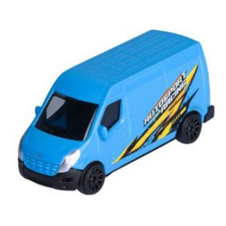 Majorette Ride Now - Ready for the Ride? Renault Master Autosport Racing játékautó (1:66)