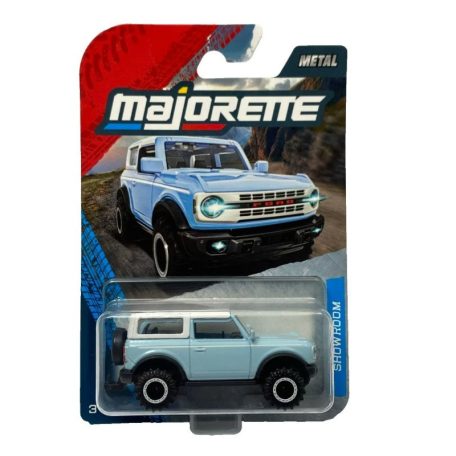Majorette Showroom kisautó - Ford Bronco (1:64, világoskék)