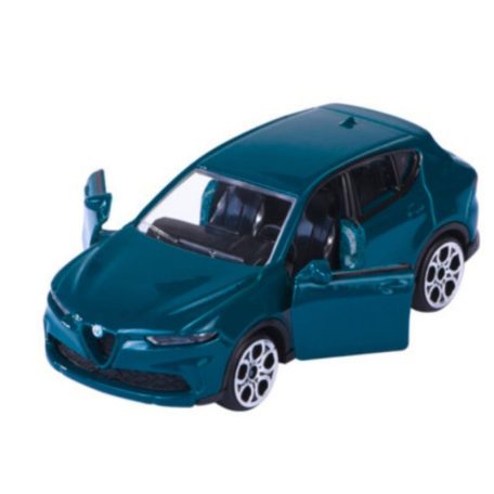 Majorette Showroom kisautó - Alfa Romeo Tonale (1:64, mentazöld)