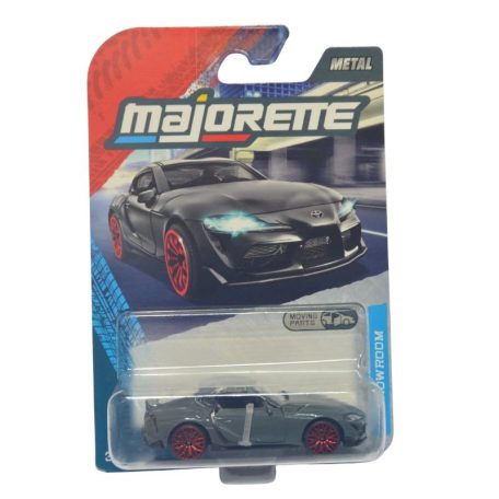 Majorette Showroom kisautó - Toyota Supra GR 3.0 (1:64, szürke)