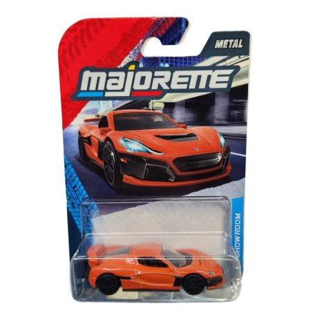 Majorette Showroom kisautó - Rimac Nevera (1:64, narancssárga)