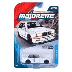 Majorette Vintage Premium Cars - BMW M3 fehér kisautó