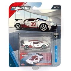   Majorette Showroom Deluxe Cars - Bugatti Chiron Pur Sport fém kisautó (1:64, fehér)