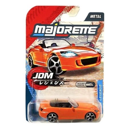 Majorette JDM Legends kisautó - Honda S2000 (1:64, narancssárga)