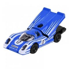   Majorette Porsche Premium Cars - Porsche 917 fém kisautó (1:64, kék-fehér)