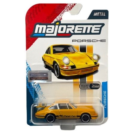 Majorette Porsche Premium Cars - Porsche 911 Carrera RS 2.7 kisautó (1:64, sárga)
