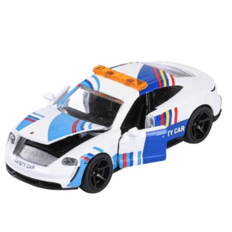 Majorette Porsche Deluxe Cars - Porsche Taycan Turbo S (1:64, fehér-kék)