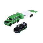 Majorette AMG Mercedes Deluxe Trailer kisautó szett - AMG G 63 és AMG GT 63