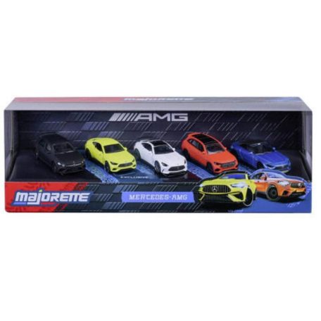 Majorette Mercedes AMG autószett (5 db, 1:64)