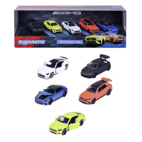 Majorette Mercedes AMG autószett (5 db, 1:64)
