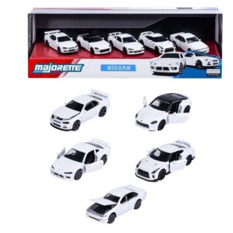 Majorette Nissan ajándékcsomag 5 db kisautóval