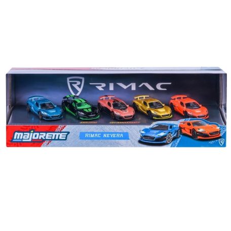 Majorette RIMAC Nevera ajándékcsomag 5 db kisautóval