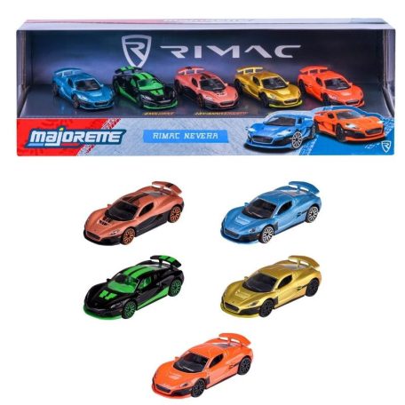 Majorette RIMAC Nevera ajándékcsomag 5 db kisautóval