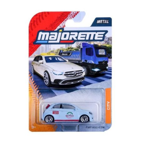 Majorette Premium City Cars fém kisautó - Fiat 500 Icon (1:64)