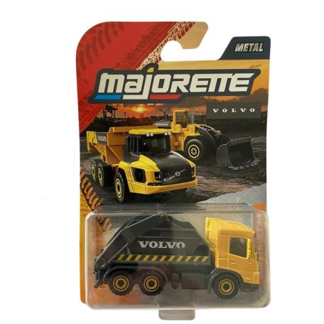 Majorette Premium Volvo Construction munkagép - Volvo Truck Skip (1:64)