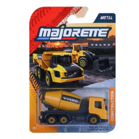 Majorette Premium Volvo Construction munkagép - Volvo Truck Cement Mixer (1:64)