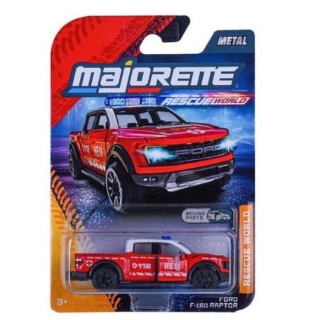 Majorette Premium Rescue World fém kisautó - Ford F-150 Raptor (1:64)