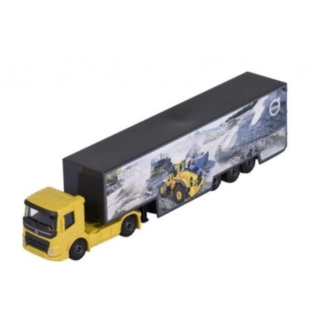 Majorette Volvo Construction Transporter - Volvo Show Truck fém kisautó (1:64)