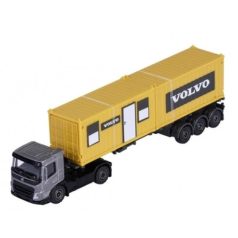   Majorette Volvo Construction Transporter - Volvo Construction Container fém kisautó (1:64)