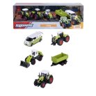 Majorette Ready for the Ride? kisautó ajándékszett - Claas Farm fém kisautók (5 db, 1:64)