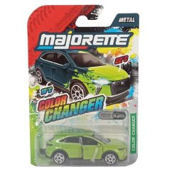 Majorette Color Changer kisautó - DS7 E-Tense (1:64, zöld)