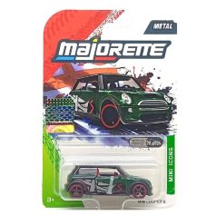 Majorette Mini Premium Cars - Mini Cooper S (sötétzöld)