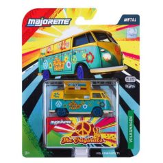   Majorette Volkswagen The Originals Deluxe Cars játékautó - Volkswagen T1 The Hungry Hippie