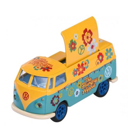 Majorette Volkswagen The Originals Deluxe Cars játékautó - Volkswagen T1 The Hungry Hippie