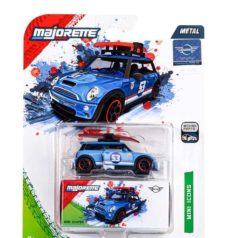 Majorette Mini Deluxe X1 Cars - Mini Cooper S (kék)