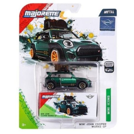 Majorette Mini Deluxe X1 Cars - Mini John Cooper Works GP (sötétzöld)